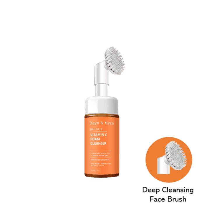 vitamin c face wash foaming