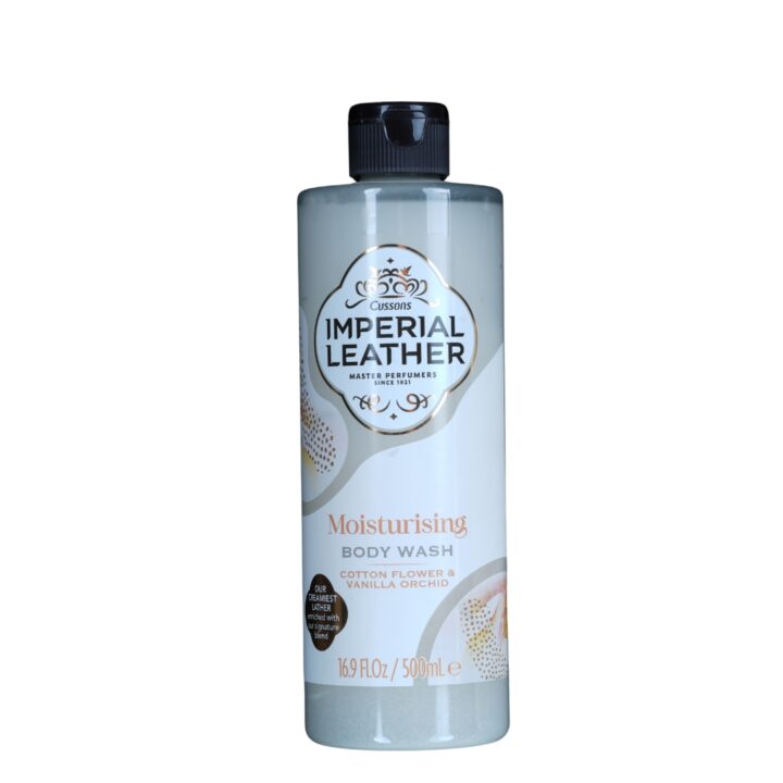 IMPERIAL LEATHER MOISTURISING BODY WASH COTTON FLOWER AND VANILLA ORCHID