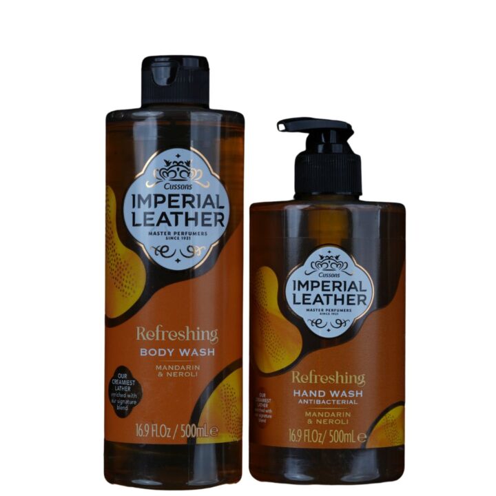 IMPERIAL LEATHER MOISTURISING ANTIBACTERIAL HAND WASH & BODY WASH MANDARIN AND NEROLI