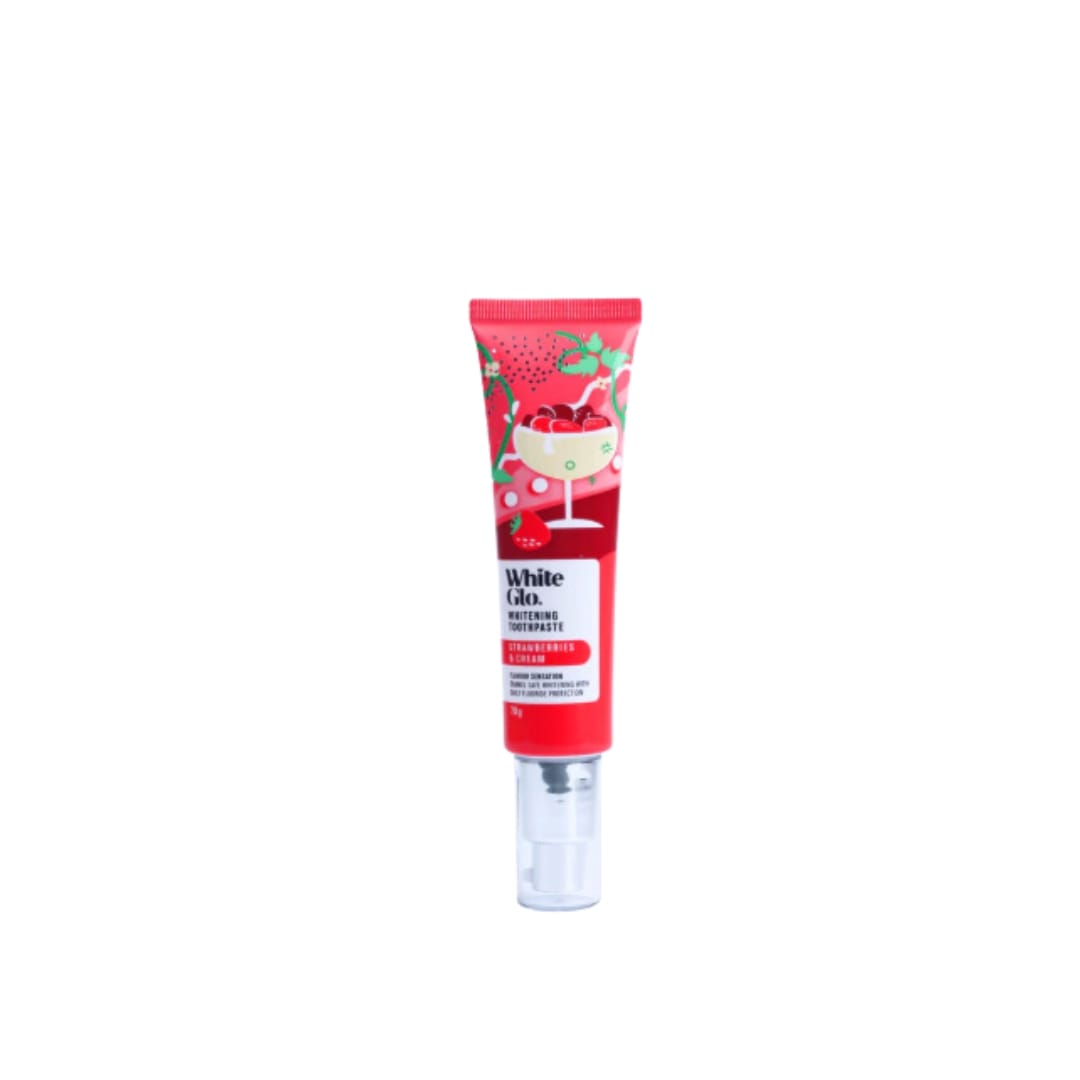 White Glo Strawberries & Cream Toothpaste