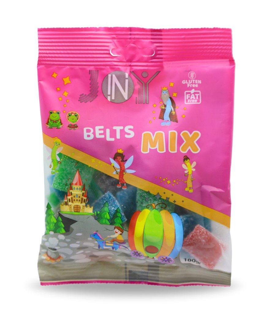 Injoy Jelly Candies Belts Mix